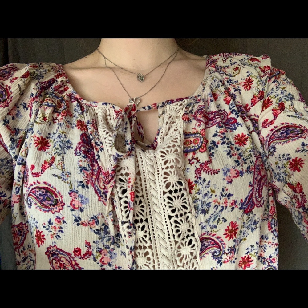 Floral blouse